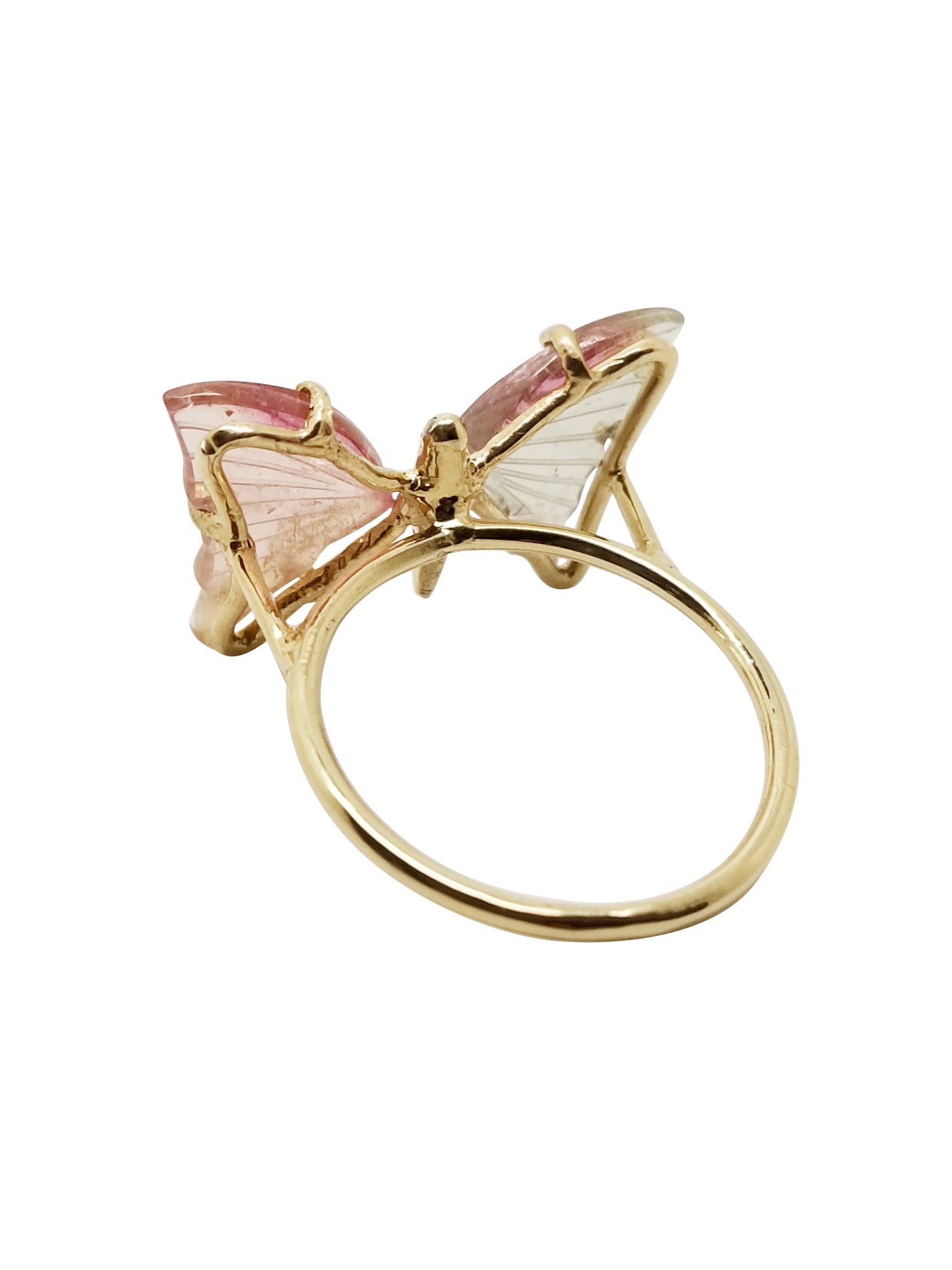TOURMALINE BUTTERFLY RING